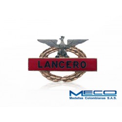 Distintivo Lancero Instructor Ejercito Nacional