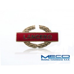 Distintivo Lancero Ejercito Nacional