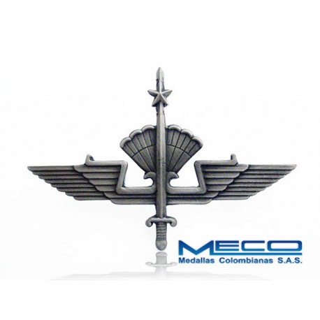 Distintivo Alas Salto Libre Regular Ejercito Nacional