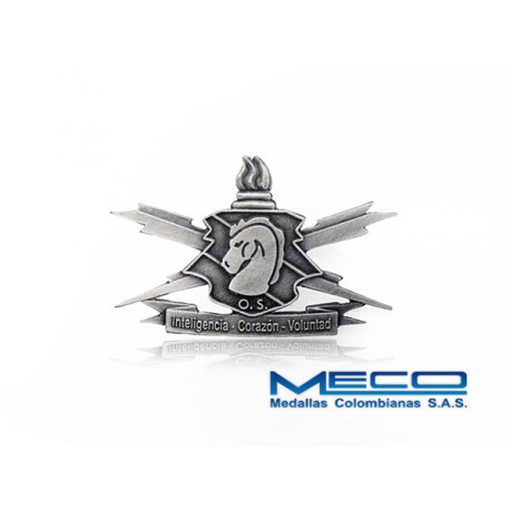 Distintivo Curso Operaciones Psicologicas Ejercito Nacional