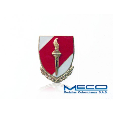 Distintivo EAS Oficial con Laurel Ejercito Nacional