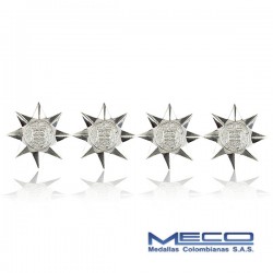 Insignia de Grado Vicealmirante Armada Nacional