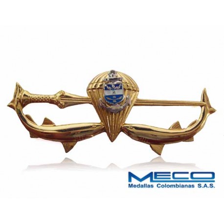 Distintivo Comando Anfibio Armada Nacional