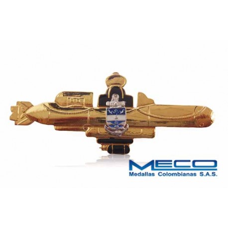 Distintivo Lancha Submarinista Armada Nacional