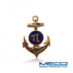 Distintivo Ingeniero Naval Armada Nacional