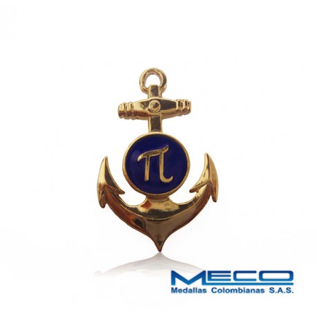 Distintivo Ingeniero Naval Armada Nacional