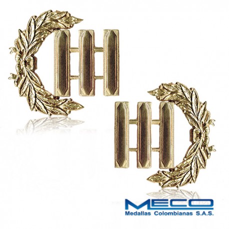 Insignia de Grado Teniente Coronel Grande Policia Nacional