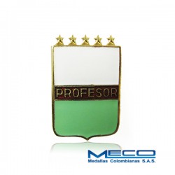 Distintivo Profesor Militar 5 Estrellas Policia Nacional