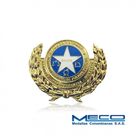 Distintivo de la Dirección de Investigación Criminal Policia Nacional