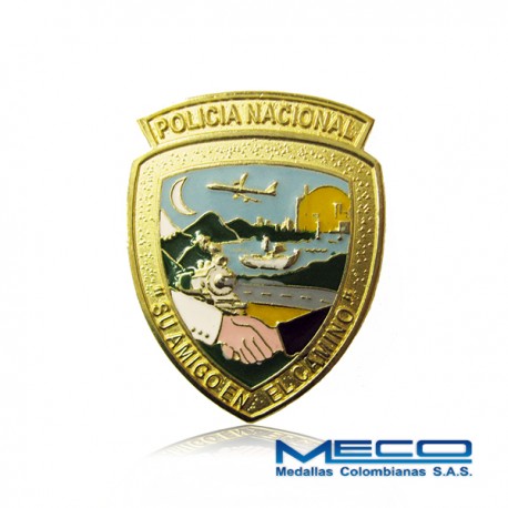 Distintivo de la Dirección de Tránsito y Transporte Policia Nacional
