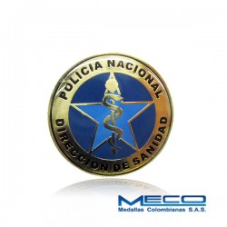 Distintivo Direccion de Sanidad Policia Nacional