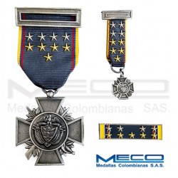 Medalla Orden Publico Decima Vez