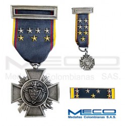 Medalla Orden Publico Octava Vez