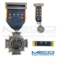 Medalla Orden Publico Septima Vez