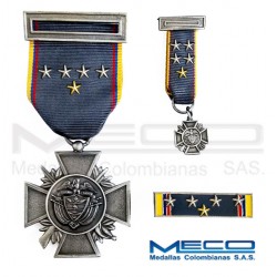 Medalla Orden Publico Sexta Vez