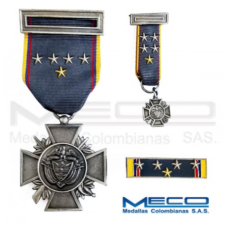 Medalla Orden Publico Sexta Vez