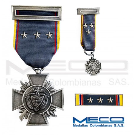 Medalla Orden Publico Quinta Vez