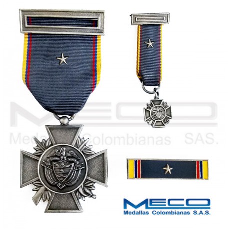 Medalla Orden Publico Segunda Vez