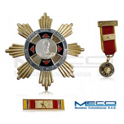 Medalla Orden Jose Maria Cordova Gran Oficial