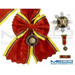 Medalla Orden Jose Maria Cordova Gran Cruz