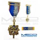 Medalla Militar Servicios Meritorios Inteligencia Militar Guardian de la Patria 5 Vez